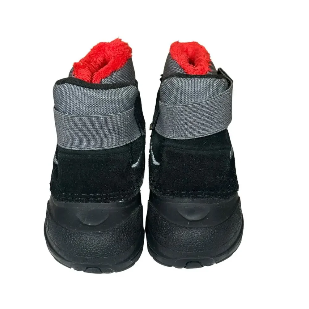 North Face Alpenglow II Waterproof Insulated Winter Snow Boots Toddler 5 Black